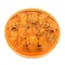 Peterson LED Strobe & Rear Turn Signal, 4in. Round, 9 Diode, Multi-volt, Amber, Roadside High 867SA-2 - alternate 6